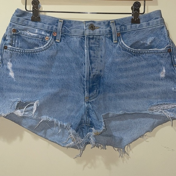 Womens Agolde Parker Vintage Cut Off Short in Swapmeet - Picture 6 of 12